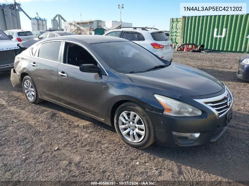 2014 Nissan Altima VIN: 1N4AL3AP5EC421202 Lot: 40882758