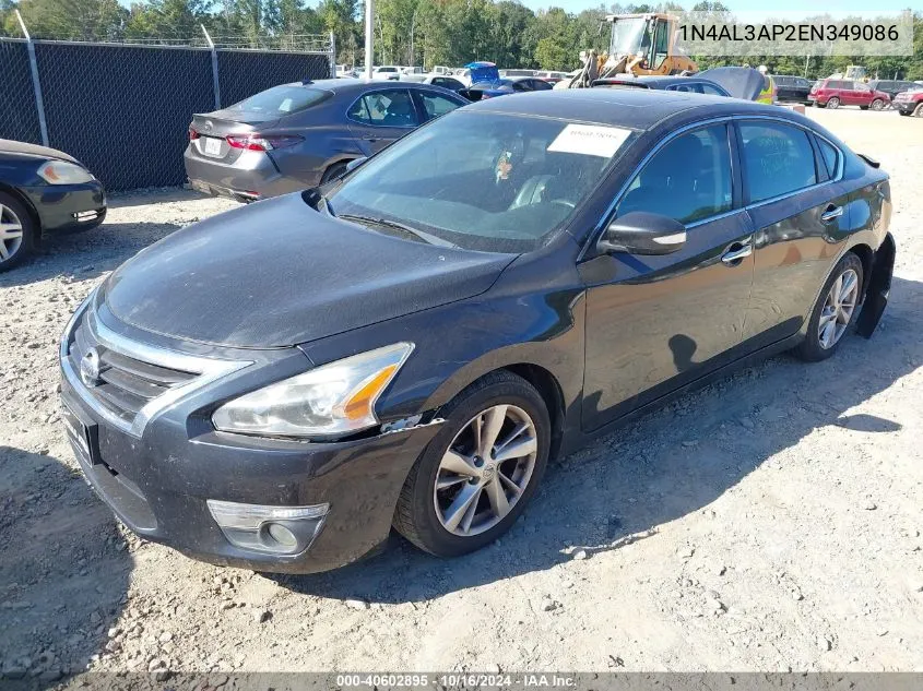 2014 Nissan Altima 2.5 Sl VIN: 1N4AL3AP2EN349086 Lot: 40602895