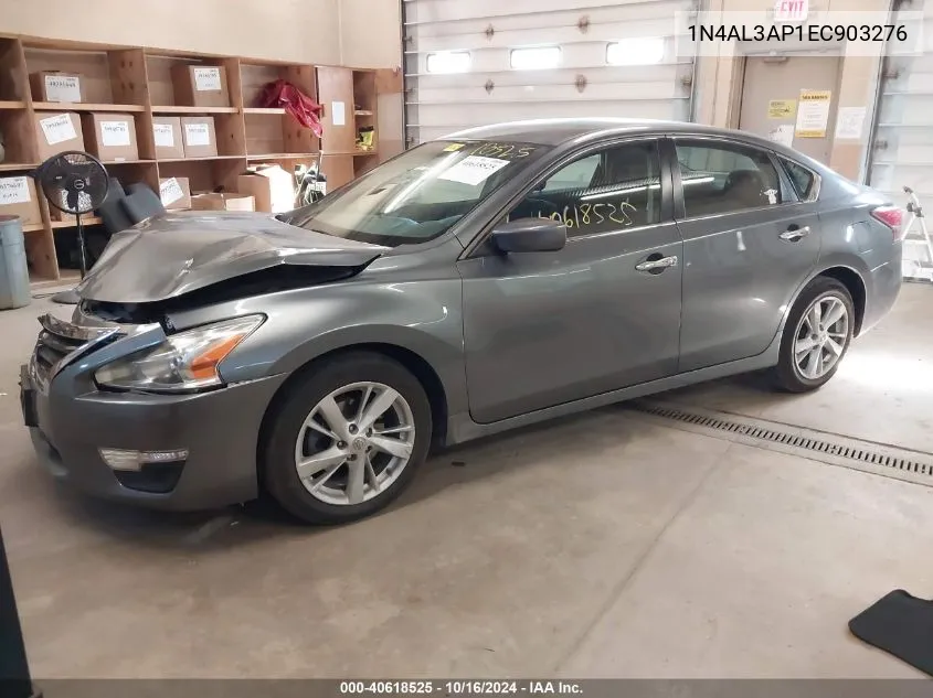 2014 Nissan Altima 2.5 Sv VIN: 1N4AL3AP1EC903276 Lot: 40618525