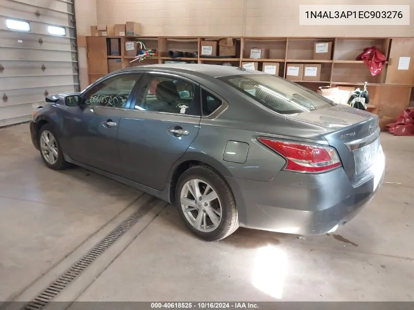 2014 Nissan Altima 2.5 Sv VIN: 1N4AL3AP1EC903276 Lot: 40618525