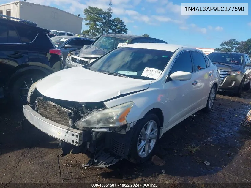 2014 Nissan Altima 2.5 Sv VIN: 1N4AL3AP9EC277590 Lot: 40651507