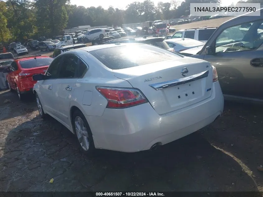 2014 Nissan Altima 2.5 Sv VIN: 1N4AL3AP9EC277590 Lot: 40651507