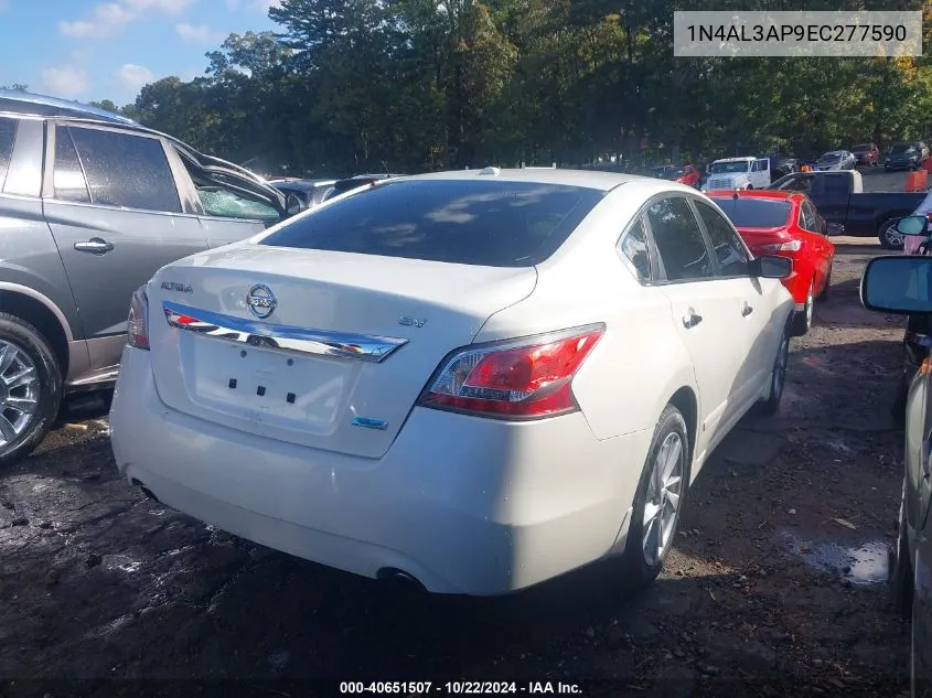 2014 Nissan Altima 2.5 Sv VIN: 1N4AL3AP9EC277590 Lot: 40651507