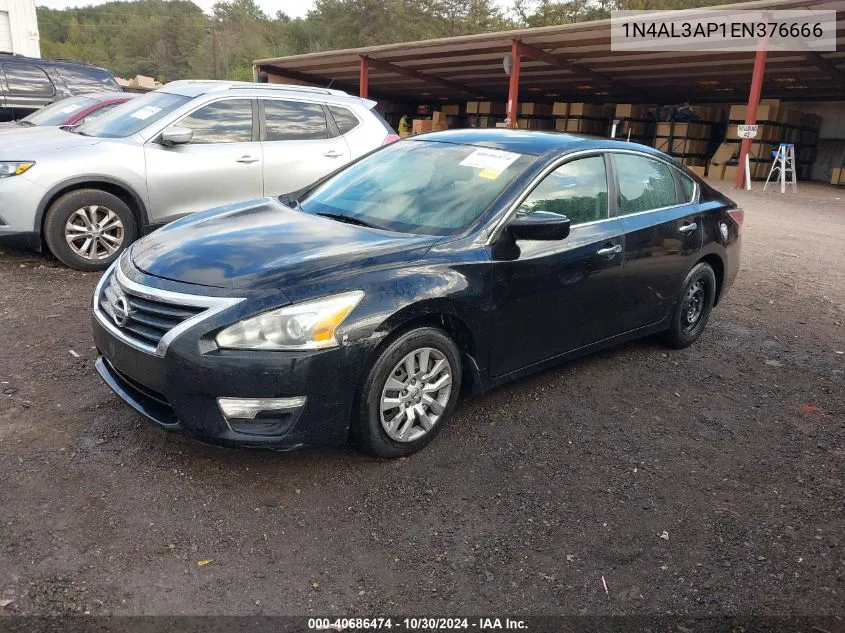 2014 Nissan Altima 2.5/2.5 S/2.5 Sl/2.5 Sv VIN: 1N4AL3AP1EN376666 Lot: 40686474