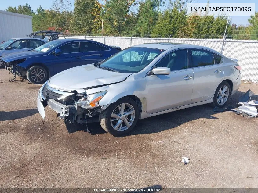 2014 Nissan Altima 2.5/S/Sv/Sl VIN: 1N4AL3AP5EC173095 Lot: 40698909