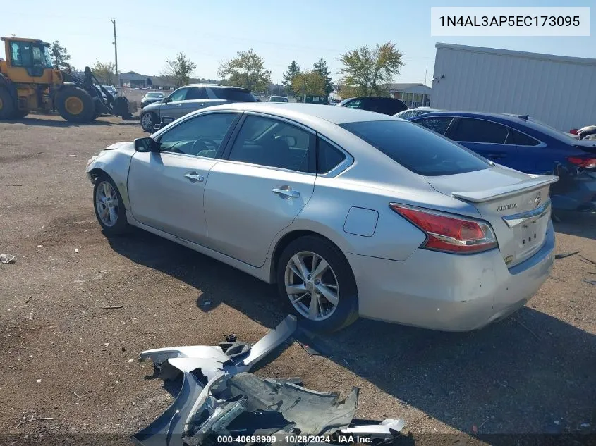 2014 Nissan Altima 2.5/S/Sv/Sl VIN: 1N4AL3AP5EC173095 Lot: 40698909