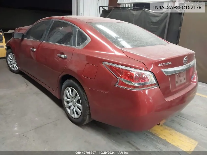 1N4AL3AP3EC152178 2014 Nissan Altima 2.5 S