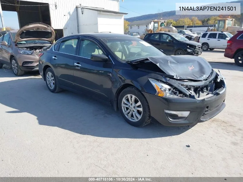 2014 Nissan Altima 2.5 S VIN: 1N4AL3AP7EN241501 Lot: 40715105