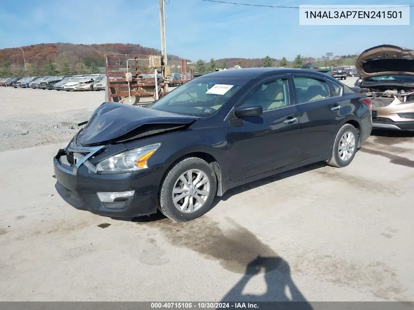 2014 Nissan Altima 2.5 S VIN: 1N4AL3AP7EN241501 Lot: 40715105