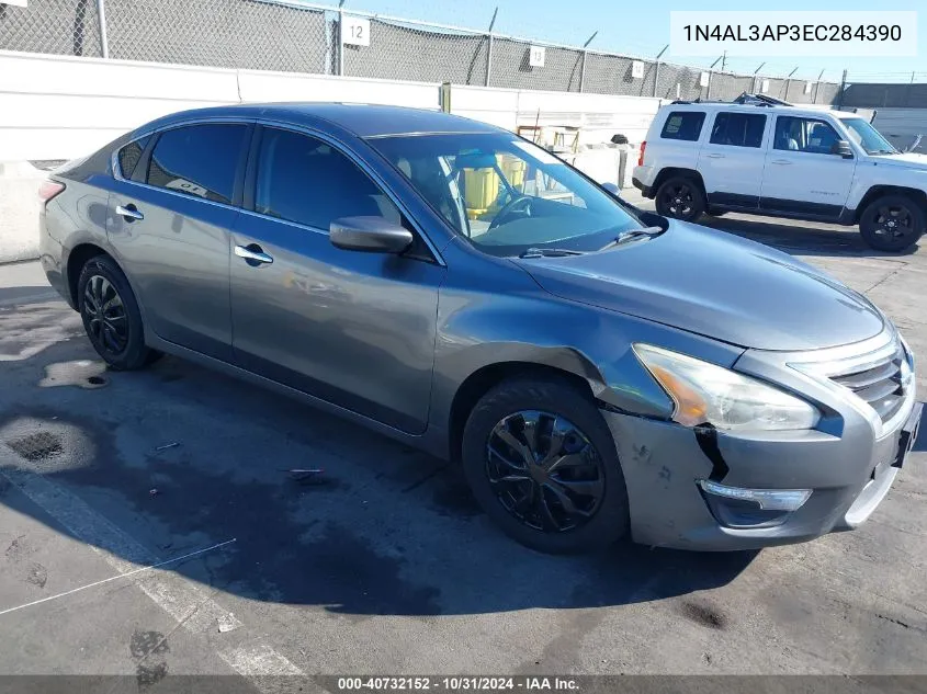 2014 Nissan Altima 2.5 VIN: 1N4AL3AP3EC284390 Lot: 40732152