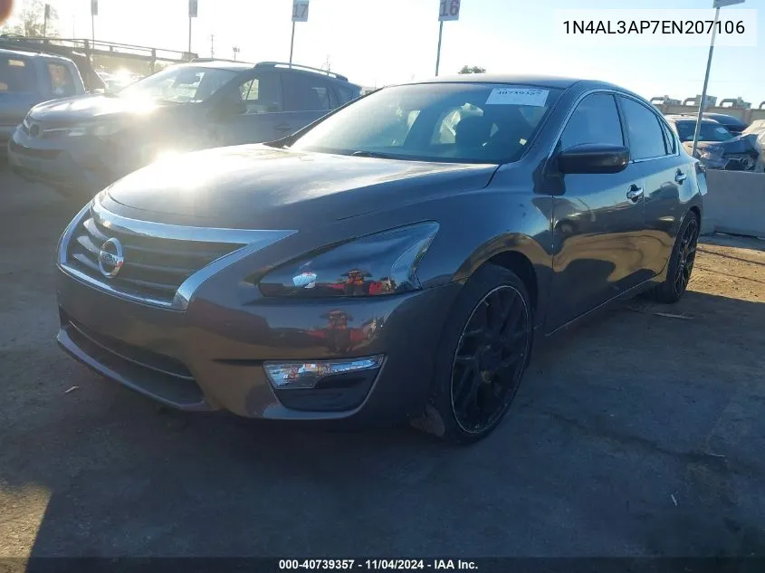 2014 Nissan Altima 2.5 S VIN: 1N4AL3AP7EN207106 Lot: 40739357