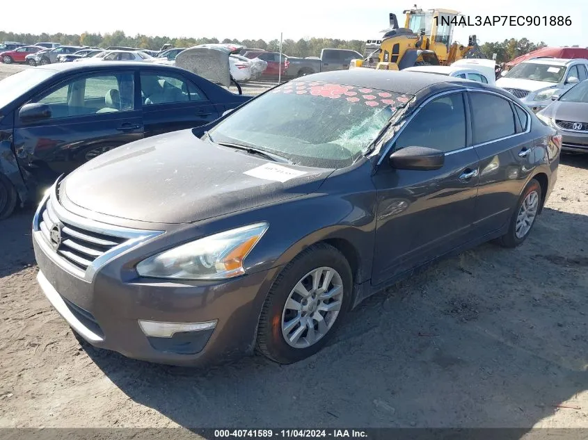 2014 Nissan Altima 2.5 S VIN: 1N4AL3AP7EC901886 Lot: 40741589