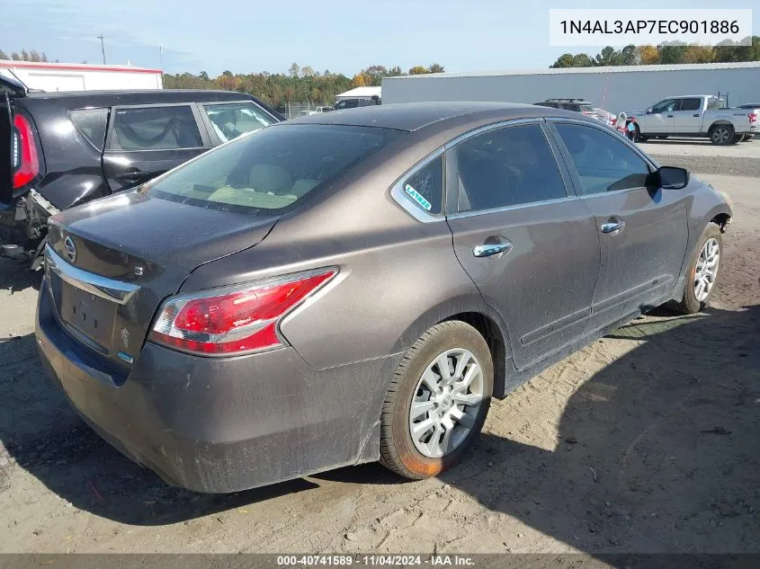 2014 Nissan Altima 2.5 S VIN: 1N4AL3AP7EC901886 Lot: 40741589