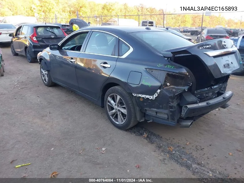 1N4AL3AP4EC165893 2014 Nissan Altima 2.5 Sv