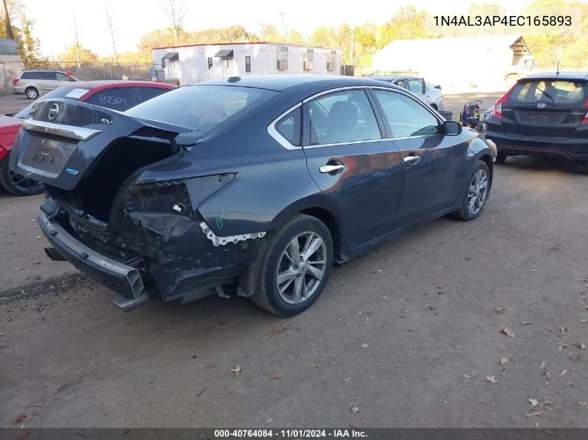 1N4AL3AP4EC165893 2014 Nissan Altima 2.5 Sv