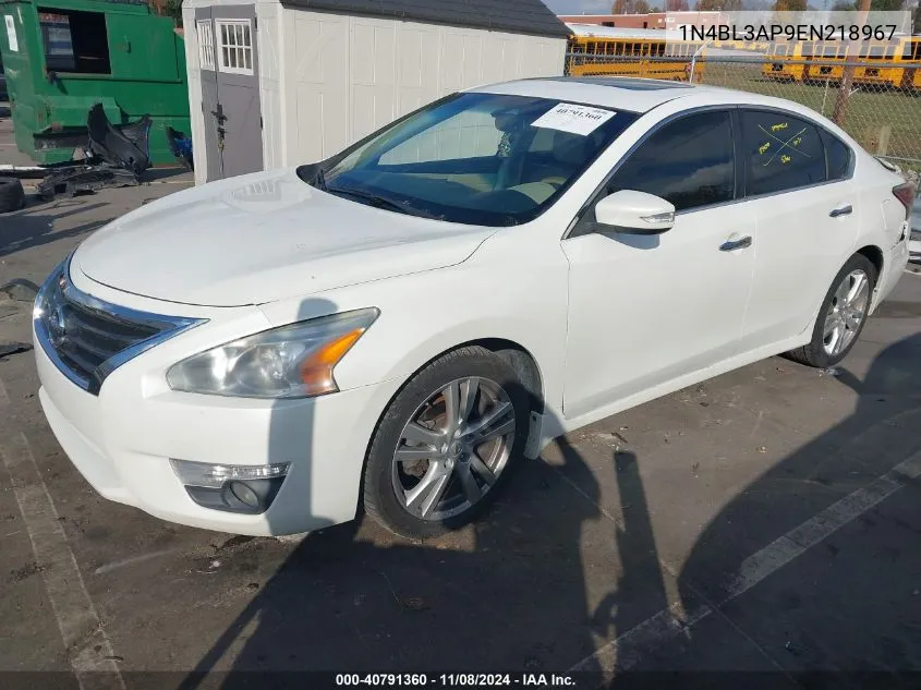 2014 Nissan Altima 3.5 Sl VIN: 1N4BL3AP9EN218967 Lot: 40791360