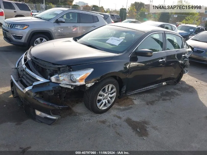 1N4AL3AP7EC154998 2014 Nissan Altima 2.5 S