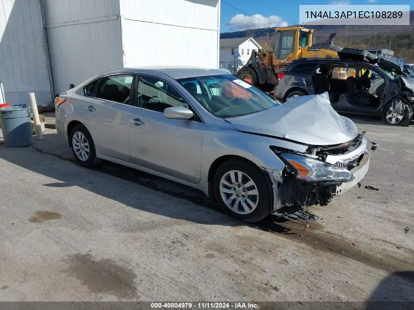 2014 Nissan Altima 2.5/S/Sv/Sl VIN: 1N4AL3AP1EC108289 Lot: 40804979