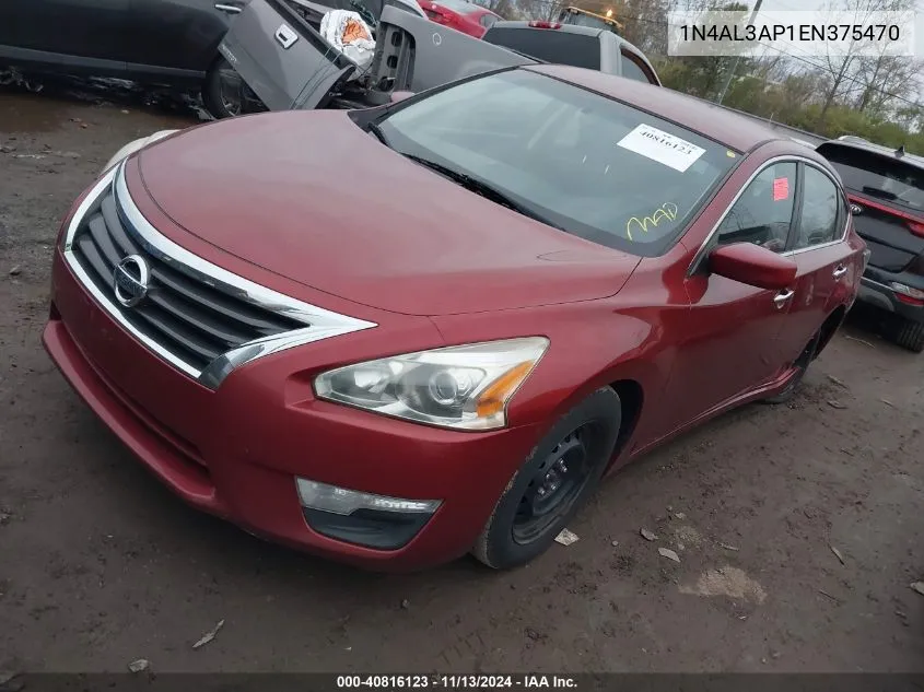 2014 Nissan Altima 2.5/2.5 S/2.5 Sl/2.5 Sv VIN: 1N4AL3AP1EN375470 Lot: 40816123