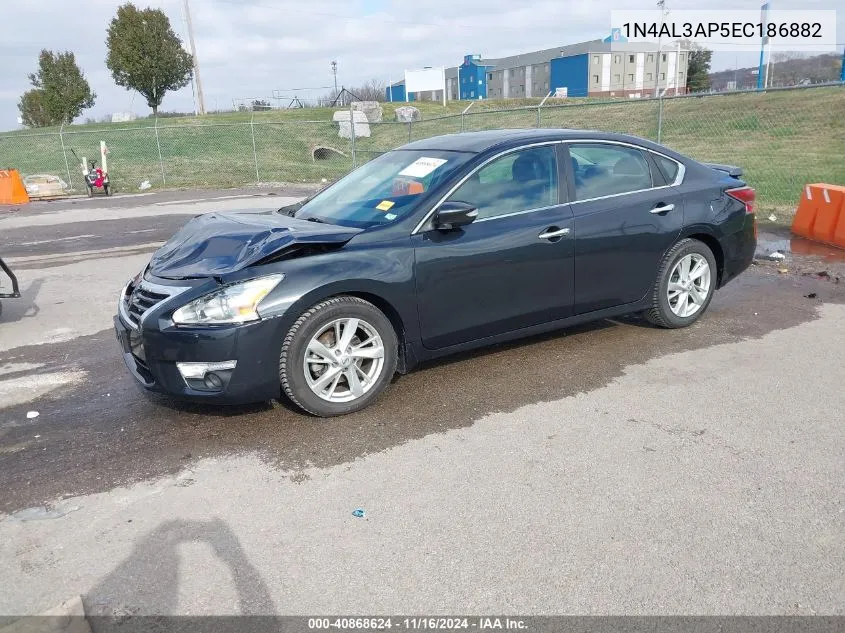 2014 Nissan Altima 2.5 Sl VIN: 1N4AL3AP5EC186882 Lot: 40868624