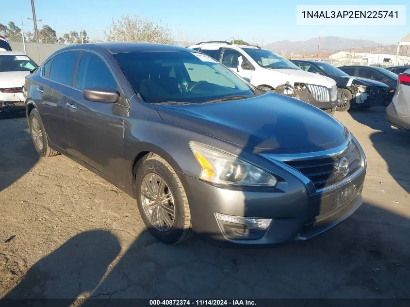 1N4AL3AP2EN225741 2014 Nissan Altima 2.5 S