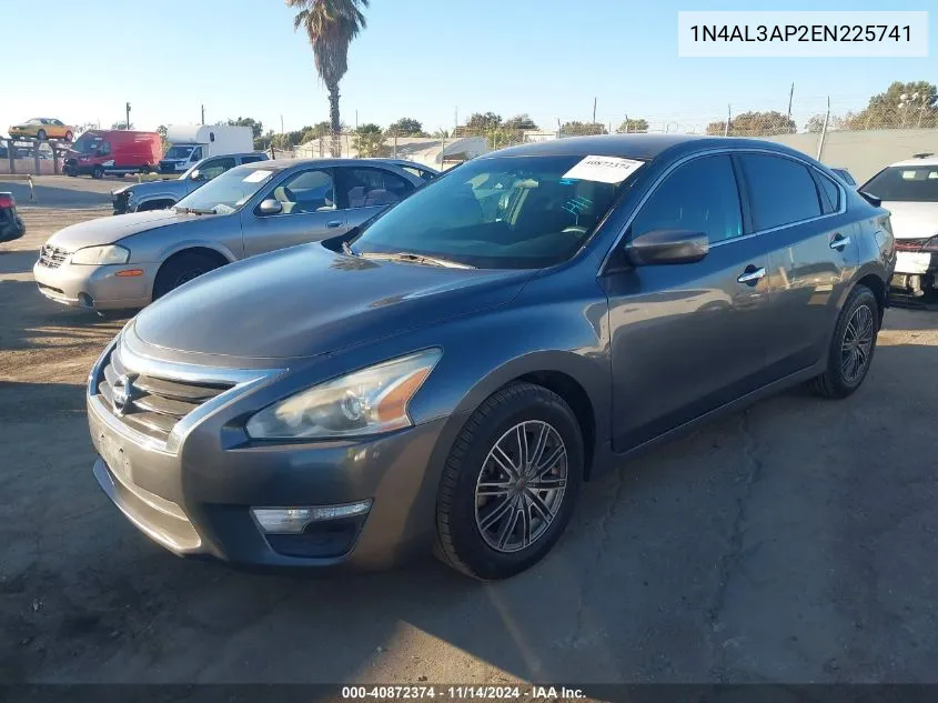 1N4AL3AP2EN225741 2014 Nissan Altima 2.5 S