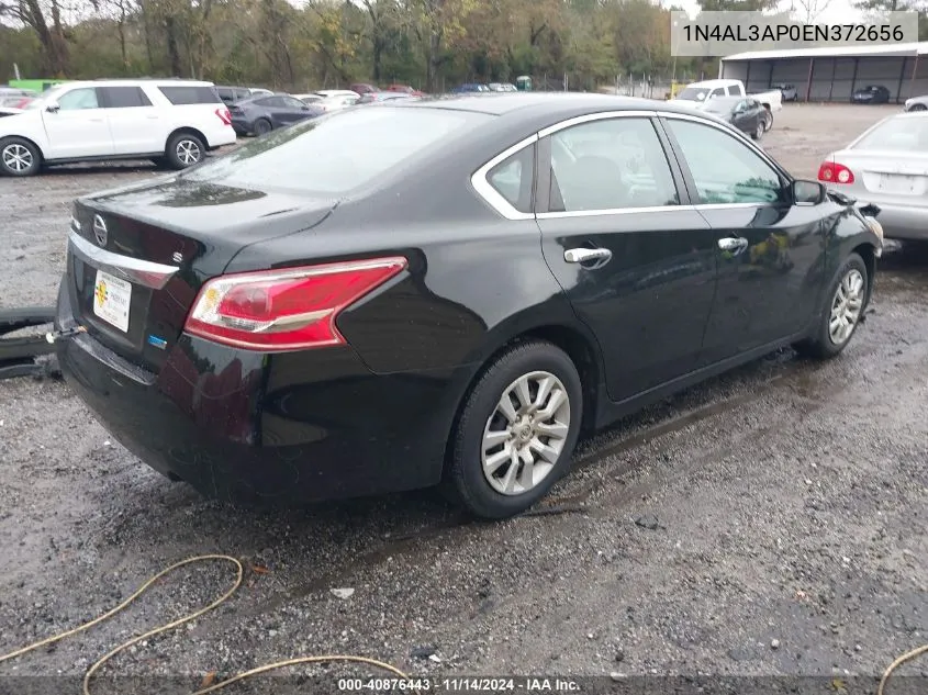 1N4AL3AP0EN372656 2014 Nissan Altima 2.5 S