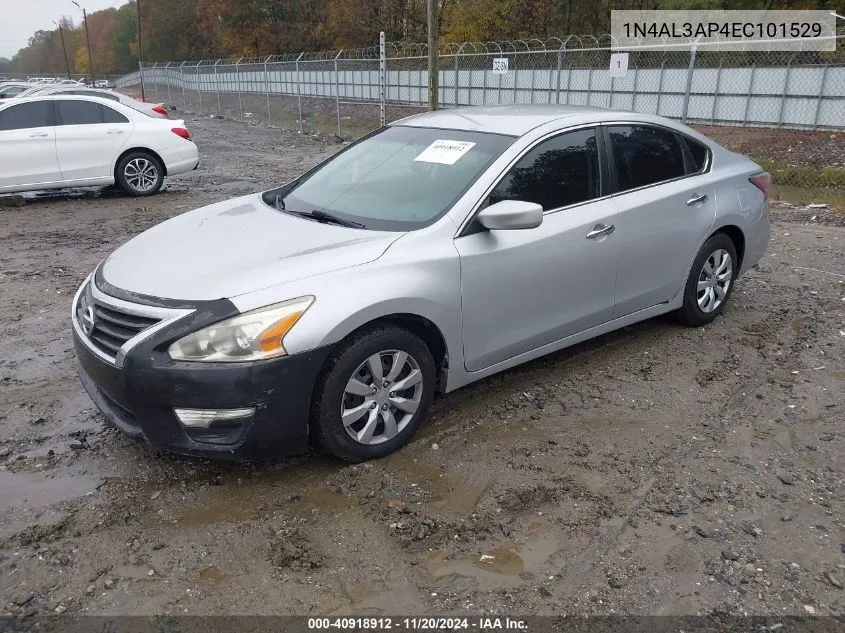 2014 Nissan Altima 2.5 S VIN: 1N4AL3AP4EC101529 Lot: 40918912