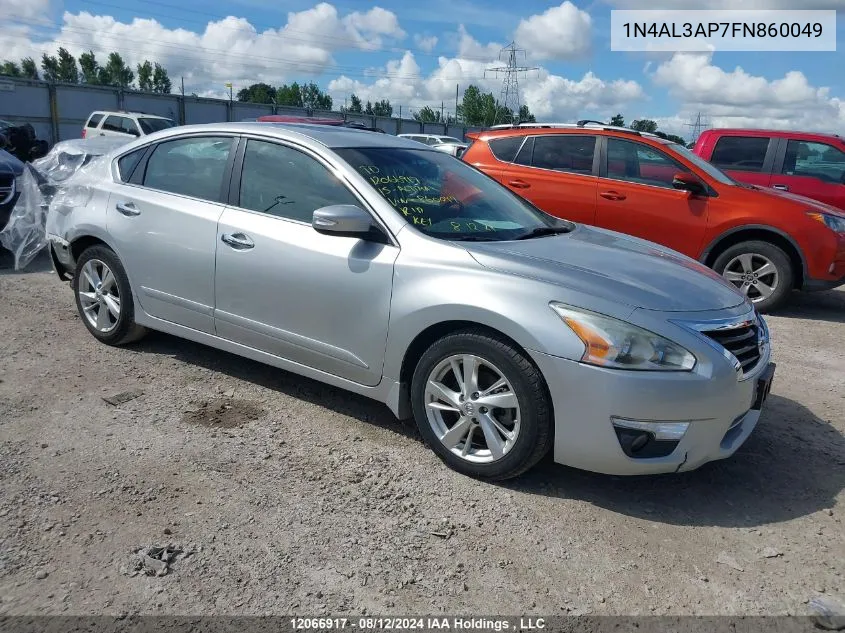 1N4AL3AP7FN860049 2015 Nissan Altima 2.5/S/Sv/Sl