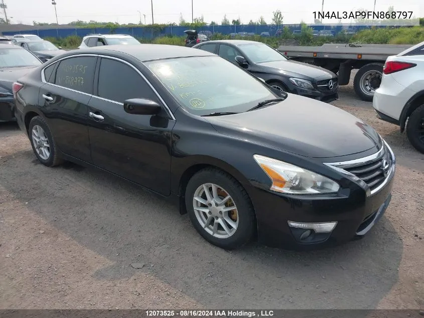 2015 Nissan Altima 2.5/S/Sv/Sl VIN: 1N4AL3AP9FN868797 Lot: 12073525