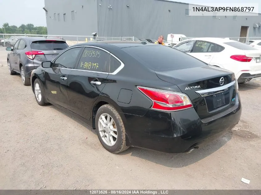 1N4AL3AP9FN868797 2015 Nissan Altima 2.5/S/Sv/Sl