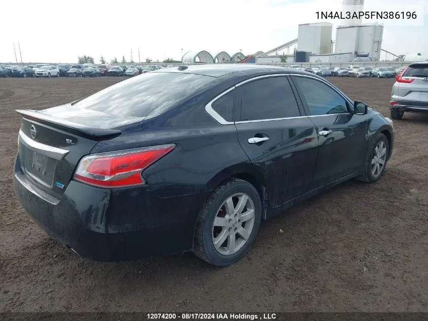 1N4AL3AP5FN386196 2015 Nissan Altima 2.5/S/Sv/Sl