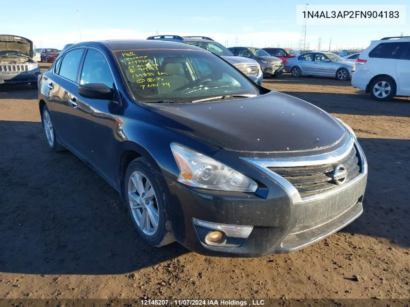 2015 Nissan Altima VIN: 1N4AL3AP2FN904183 Lot: 12145207