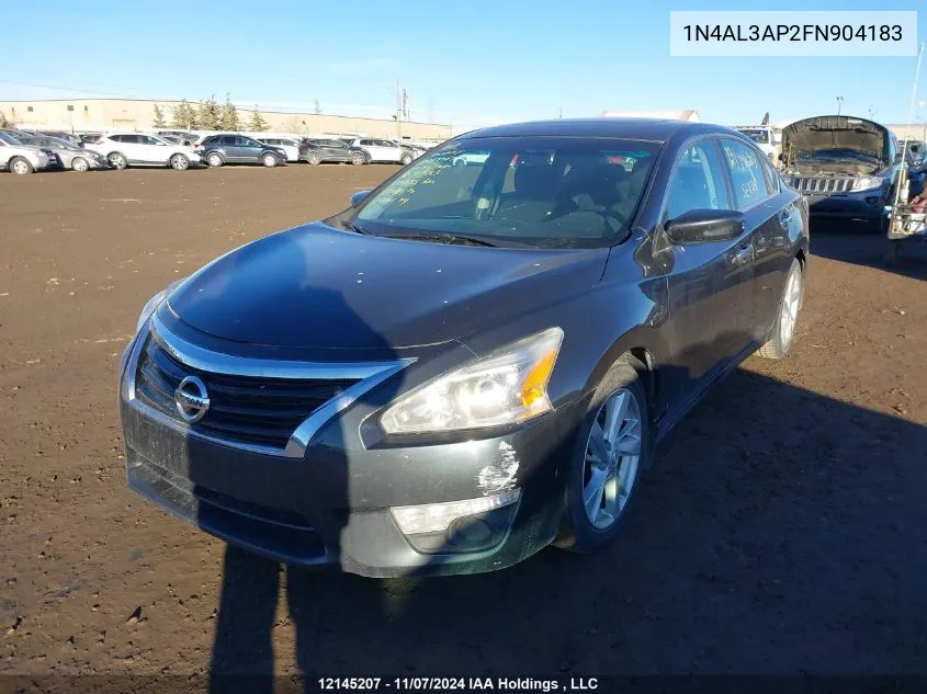 2015 Nissan Altima VIN: 1N4AL3AP2FN904183 Lot: 12145207