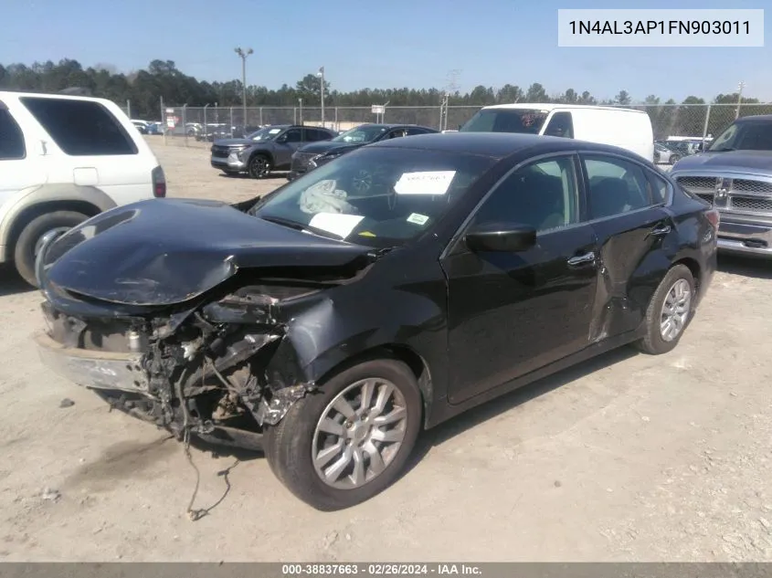 1N4AL3AP1FN903011 2015 Nissan Altima 2.5/2.5 S/2.5 Sl/2.5 Sv