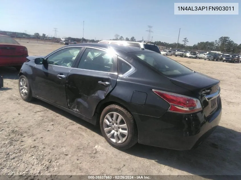 1N4AL3AP1FN903011 2015 Nissan Altima 2.5/2.5 S/2.5 Sl/2.5 Sv