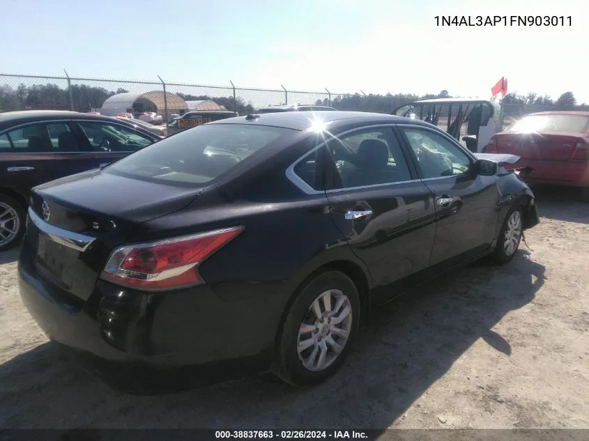 1N4AL3AP1FN903011 2015 Nissan Altima 2.5/2.5 S/2.5 Sl/2.5 Sv