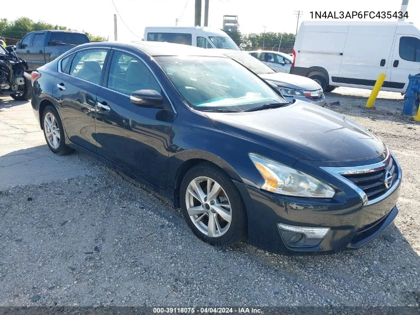 2015 Nissan Altima 2.5 Sv VIN: 1N4AL3AP6FC435434 Lot: 39118075