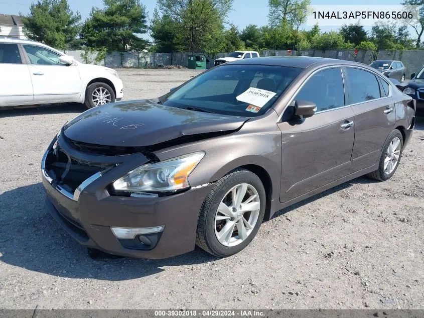 2015 Nissan Altima 2.5 Sl VIN: 1N4AL3AP5FN865606 Lot: 39302018