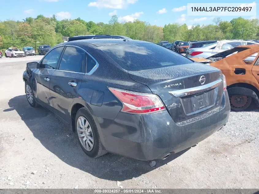 1N4AL3AP7FC209497 2015 Nissan Altima 2.5/2.5 S/2.5 Sl/2.5 Sv