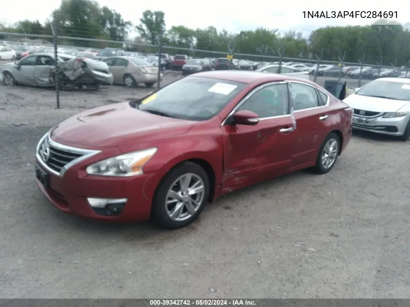 1N4AL3AP4FC284691 2015 Nissan Altima 2.5 Sv