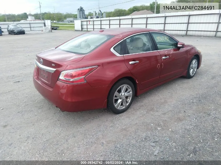 1N4AL3AP4FC284691 2015 Nissan Altima 2.5 Sv