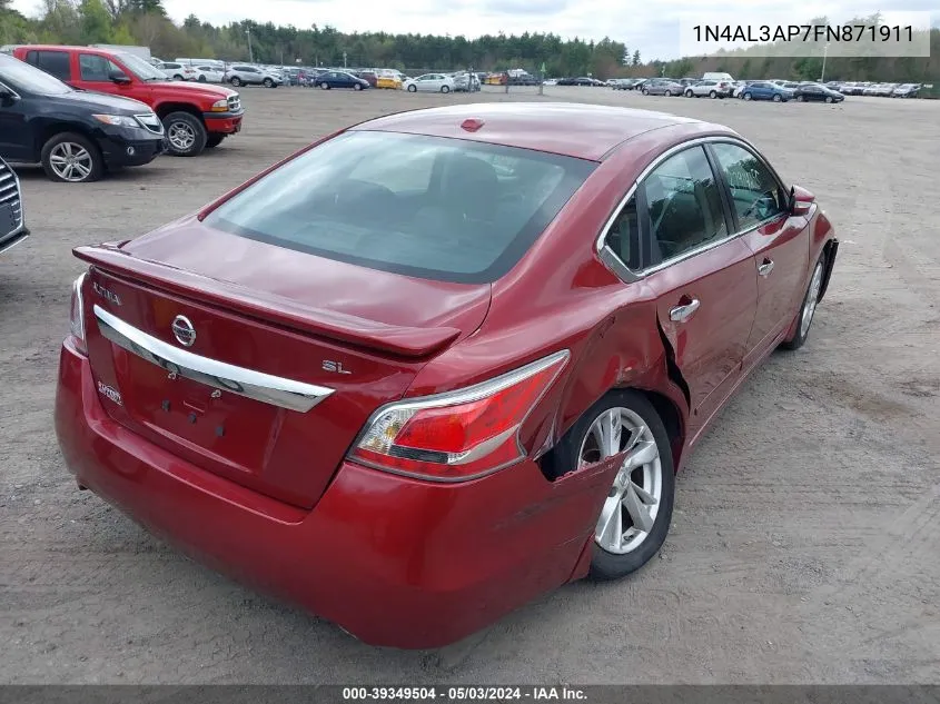 1N4AL3AP7FN871911 2015 Nissan Altima 2.5 Sl