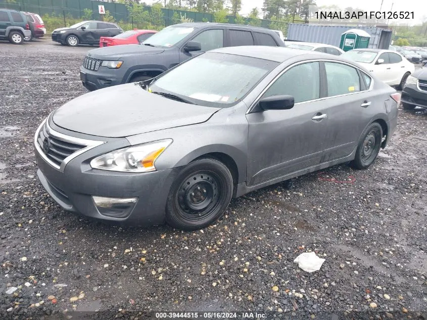 2015 Nissan Altima 2.5 S VIN: 1N4AL3AP1FC126521 Lot: 39444515