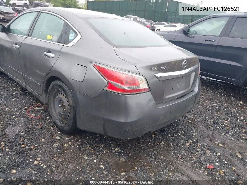 2015 Nissan Altima 2.5 S VIN: 1N4AL3AP1FC126521 Lot: 39444515