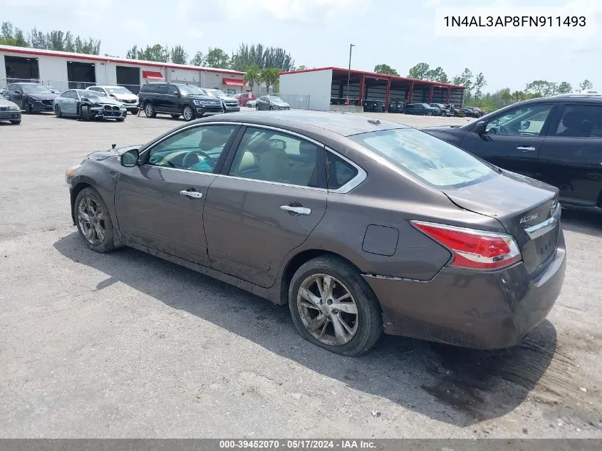 1N4AL3AP8FN911493 2015 Nissan Altima 2.5 Sl