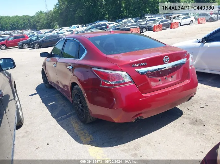 1N4AL3AP1FC440380 2015 Nissan Altima 2.5/2.5 S/2.5 Sl/2.5 Sv