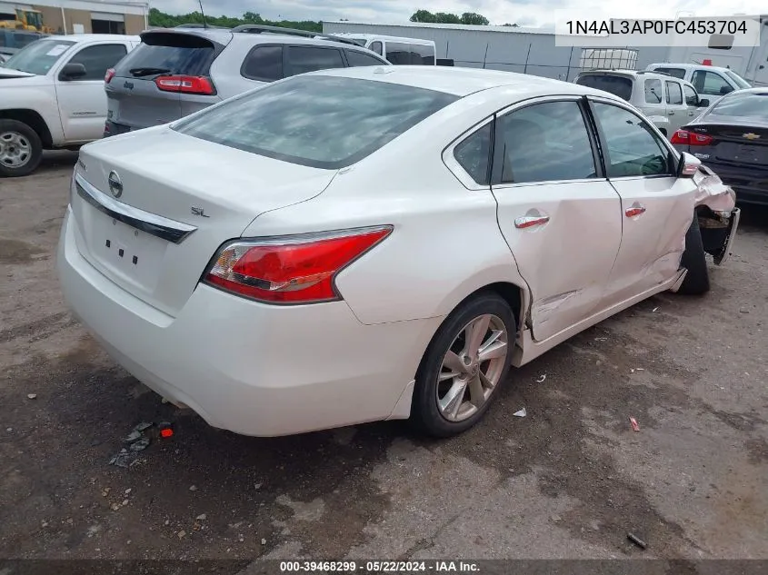 2015 Nissan Altima 2.5 Sl VIN: 1N4AL3AP0FC453704 Lot: 39468299