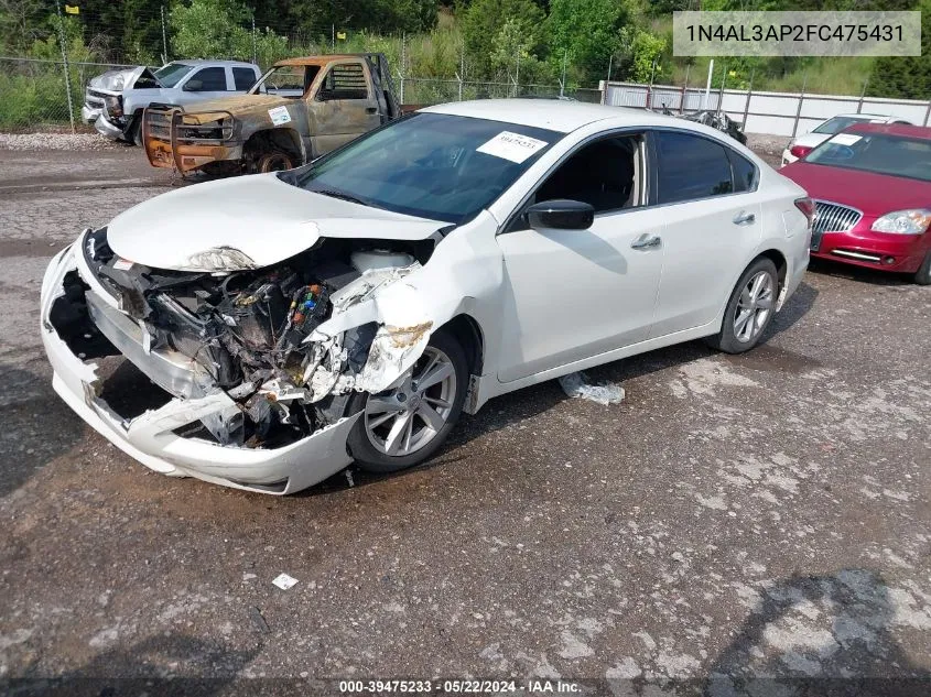 1N4AL3AP2FC475431 2015 Nissan Altima 2.5 Sv