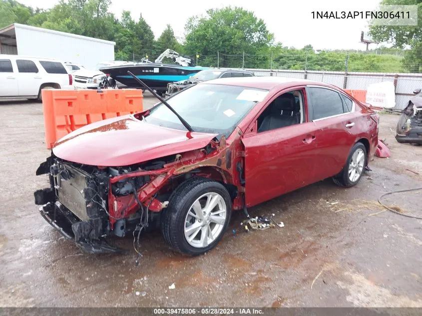 2015 Nissan Altima 2.5 Sl VIN: 1N4AL3AP1FN306411 Lot: 39475806